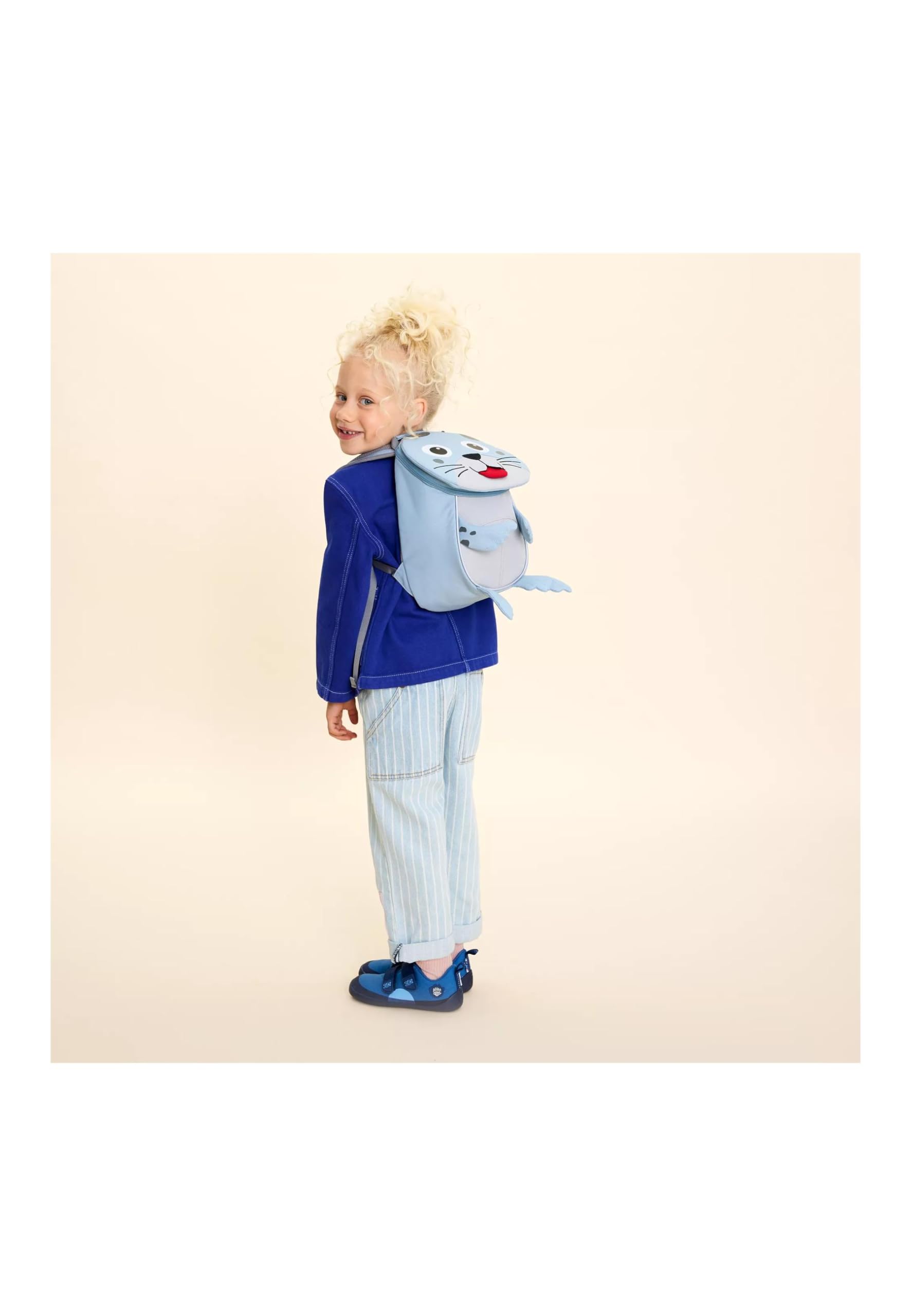affenzahn-kleiner-freund-kindergarten-rucksack-robbe-blau-f-r-1-3-jahre image 8