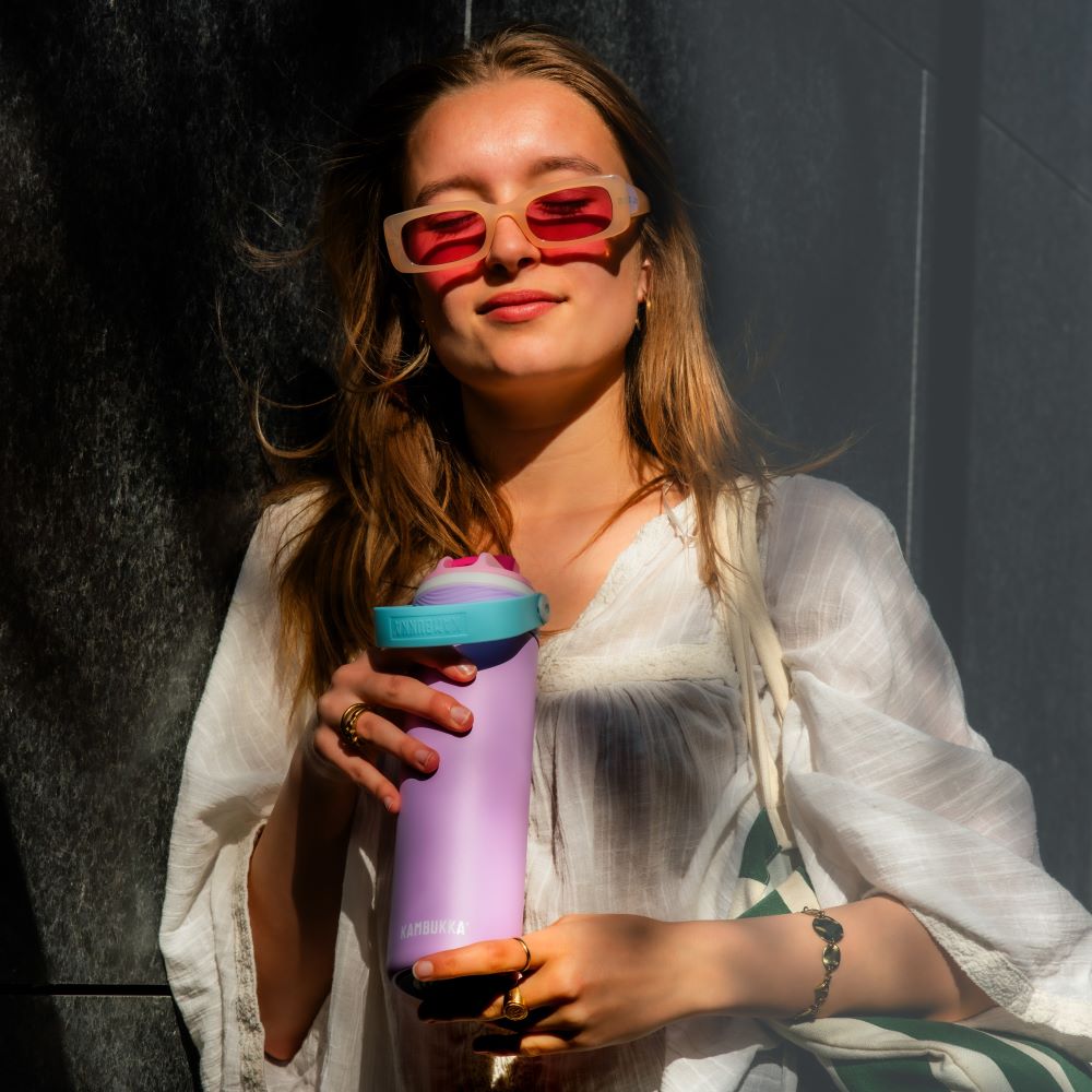 kambukka-dupla-insulated-600-ml-thermos-trinkflasche-lilac-puff image 2