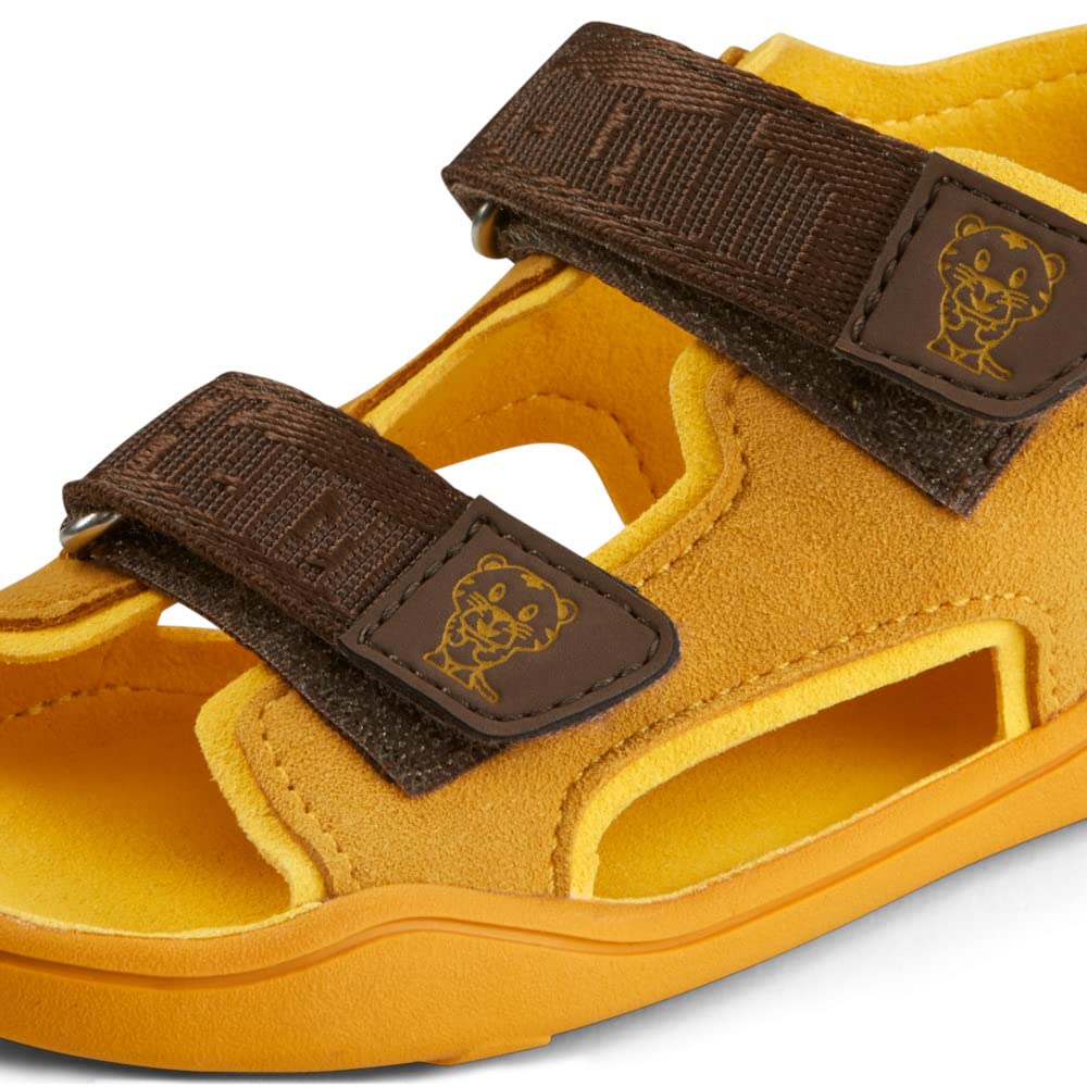 affenzahn-sandale-vegan-airy-tiger-yellow-barfu-sandale-kinder image 8