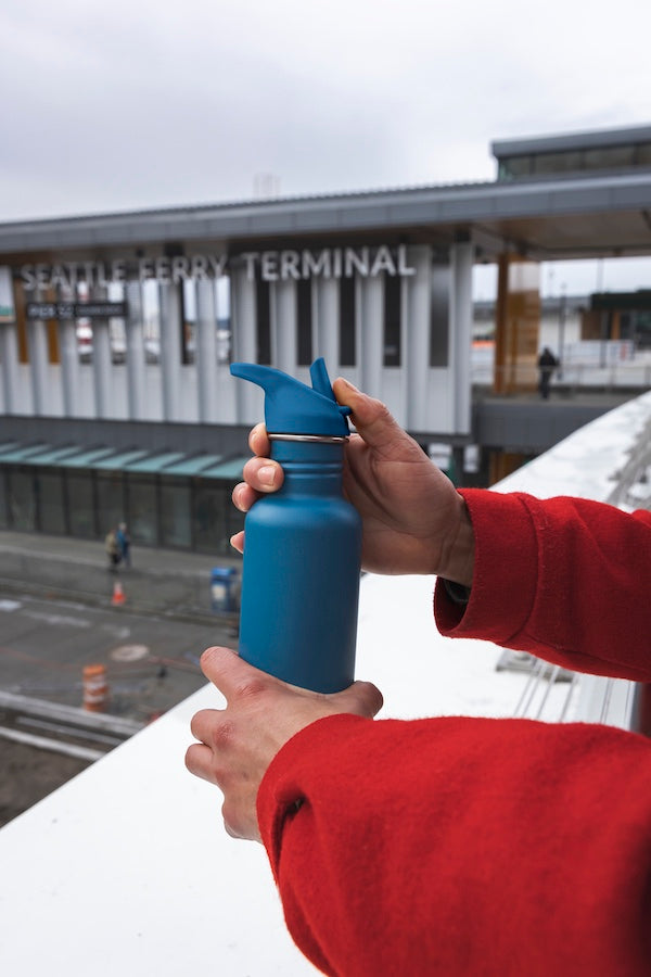 klean-kanteen-classic-edelstahl-trinkflasche-532-ml-flip-sport-cap-2 image 2
