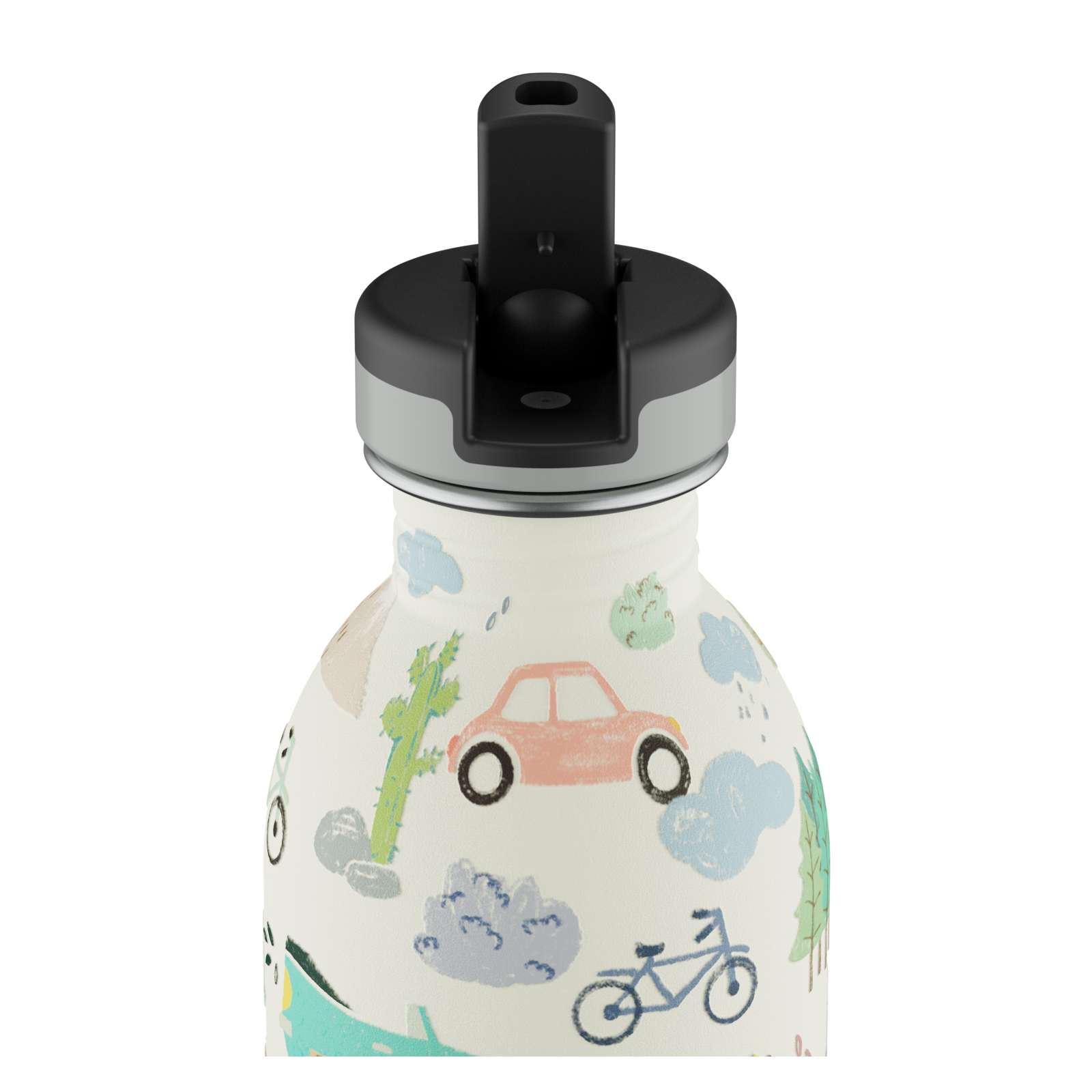 24bottles-kids-bottle-adventure-friends-250-ml-auslaufsichere-kinderflasche image 3