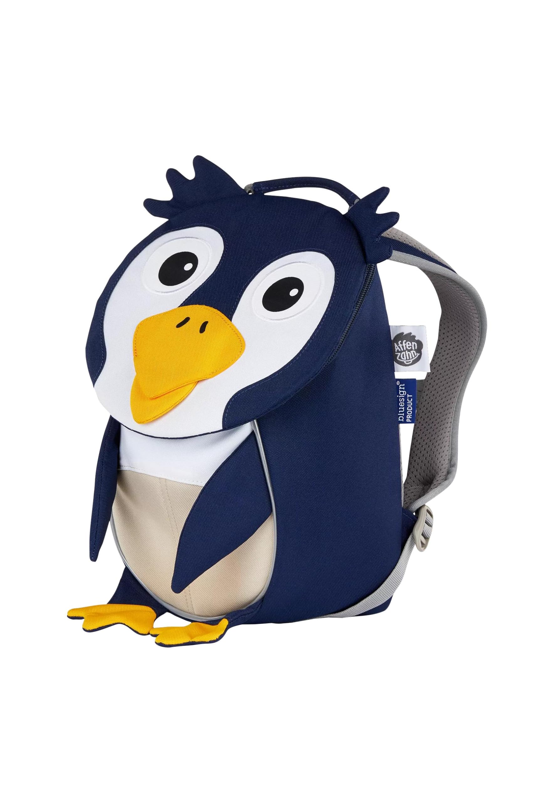affenzahn-kleiner-freund-kindergarten-rucksack-pinguin-braun-1-3-jahre image 3