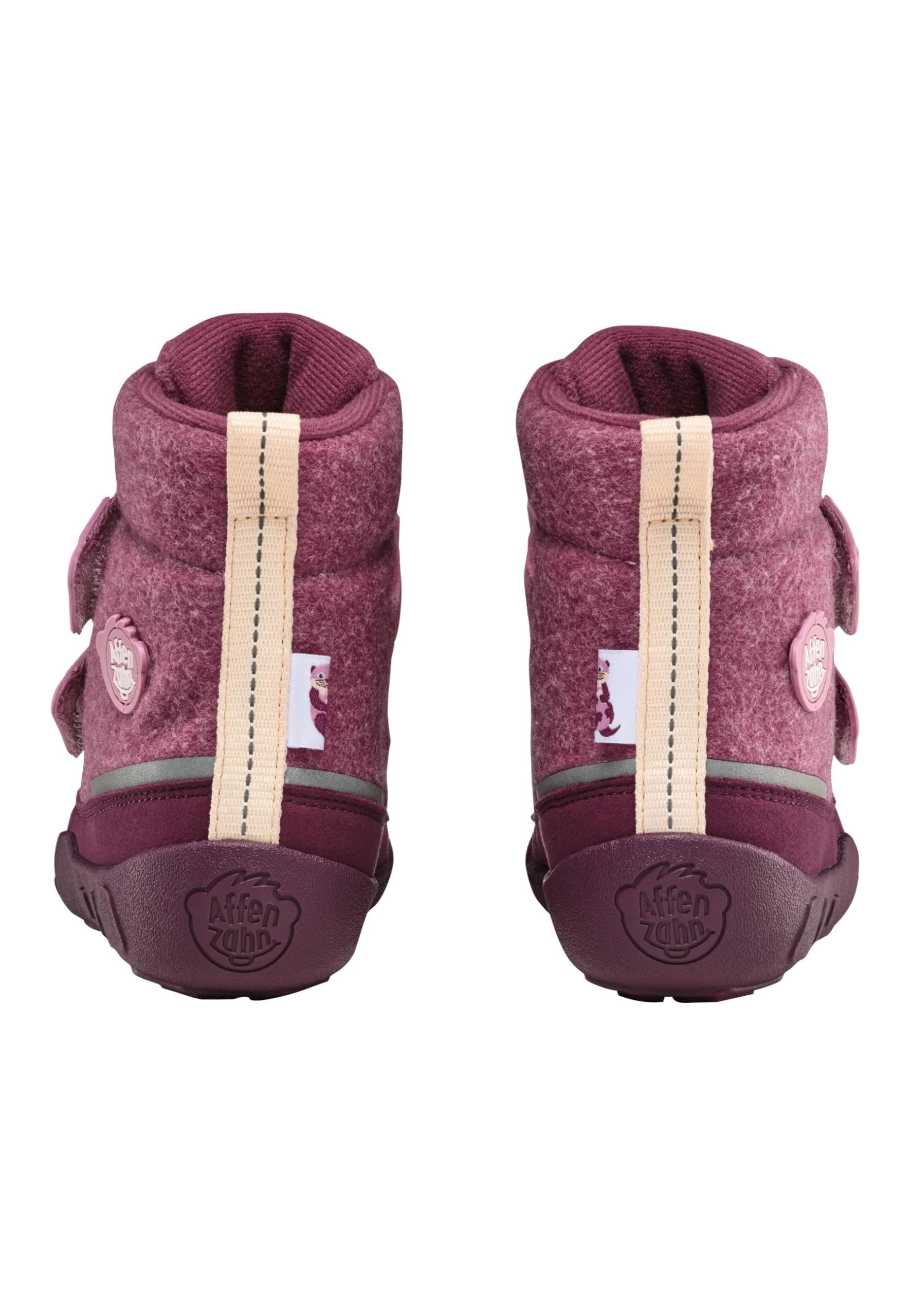 affenzahn-winterstiefel-vegan-comfy-otter-rosa-34-kinder-winter-boot image 4