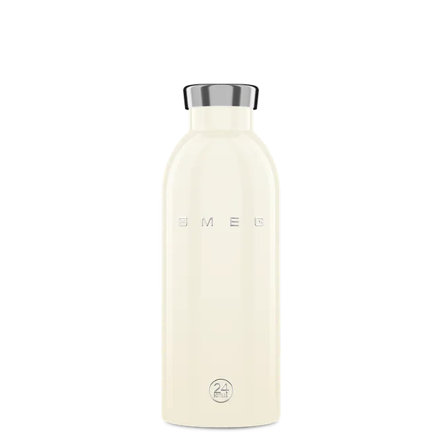 24bottles-clima-bottle-thermoflasche-smeg-x-24bottles-cream-500-ml image 1