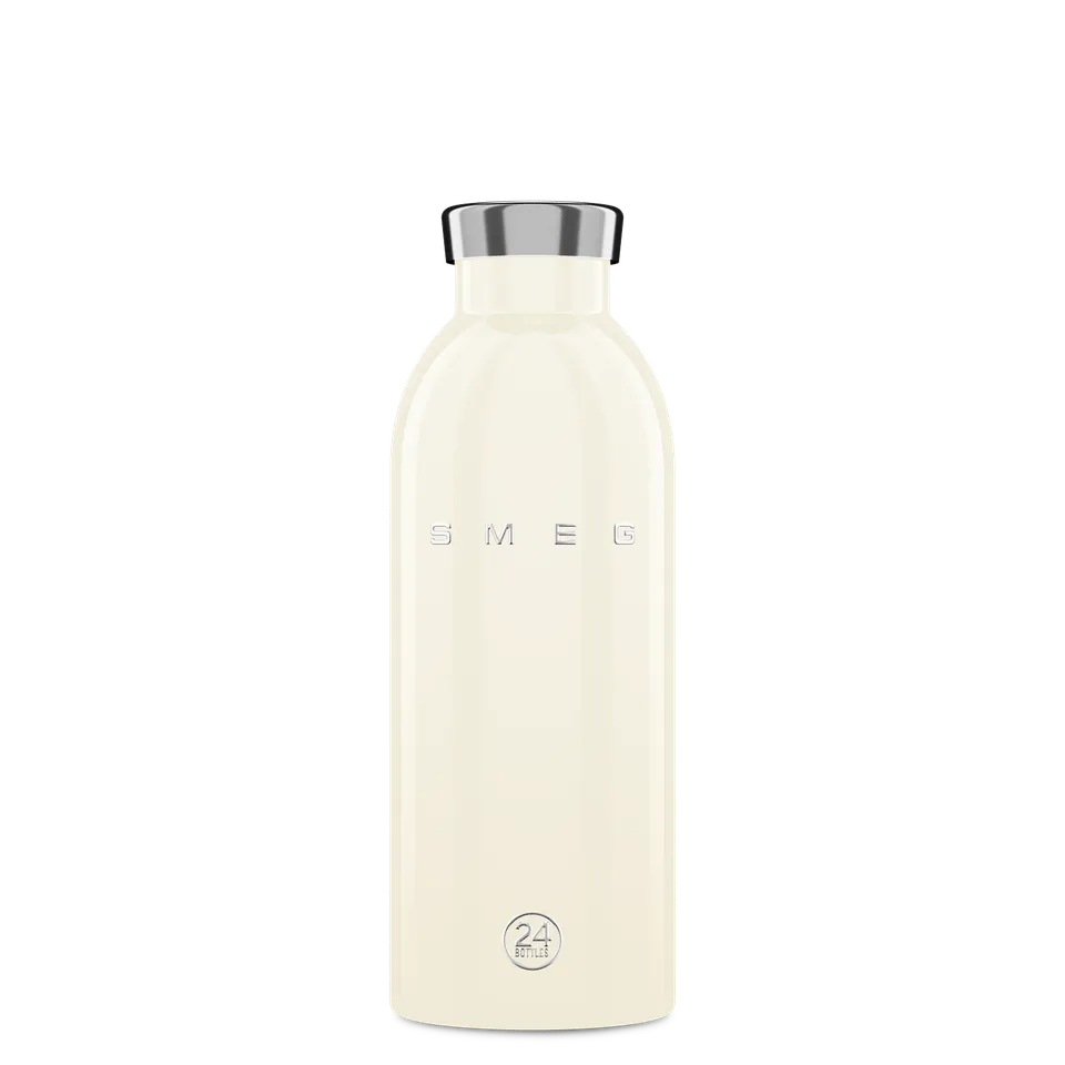 24bottles-clima-bottle-thermoflasche-smeg-x-24bottles-cream-500-ml image 1