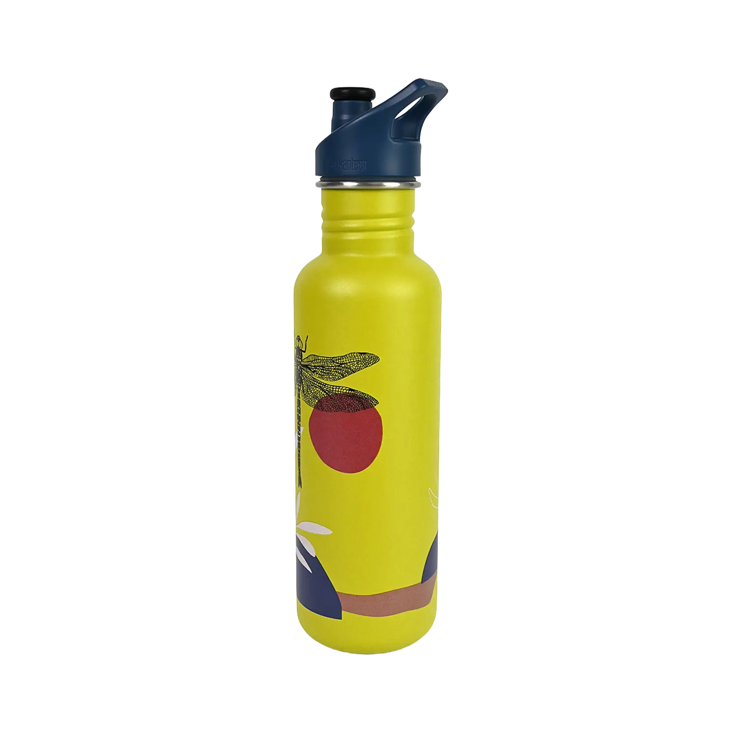 klean-kanteen-classic-greensurance-libelle-edition-edelstahl-trinkflasche-800ml- image 3