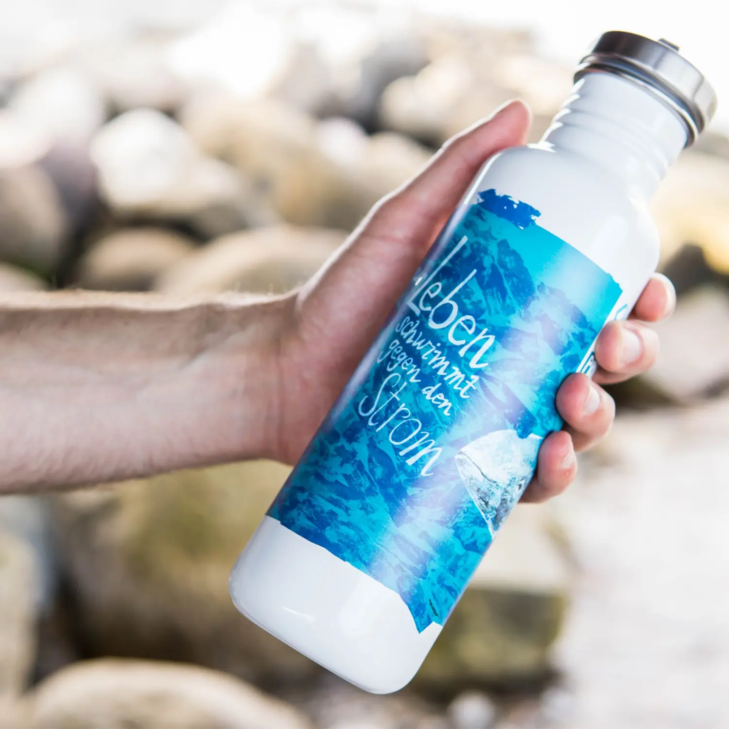 klean-kanteen-classic-800ml-edelstahl-trinkflasche-clean-river-project-edition-m image 8