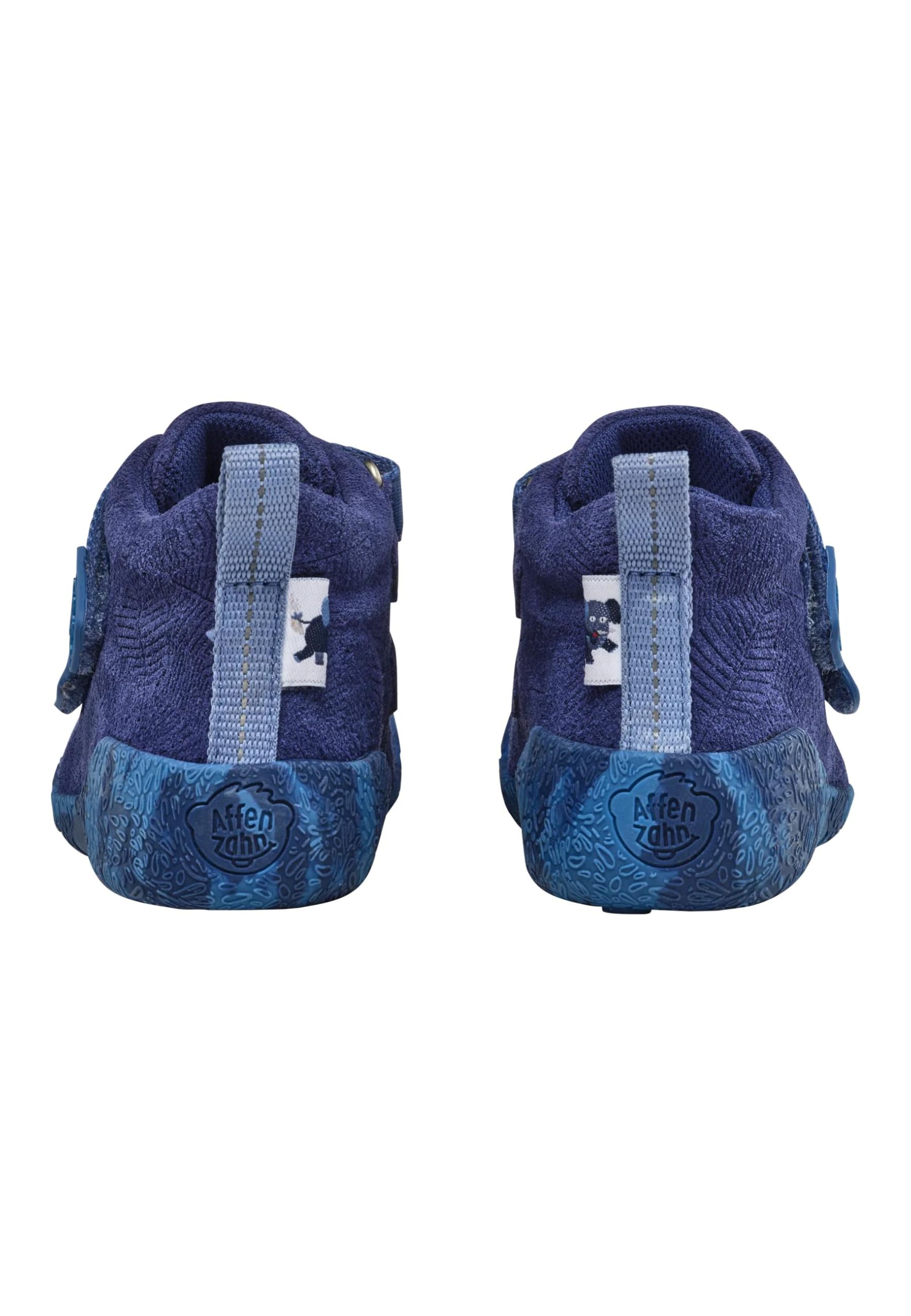 affenzahn-leder-talky-lauflern-bergangsschuh-elefant-blau-gr-e-19-25 image 3