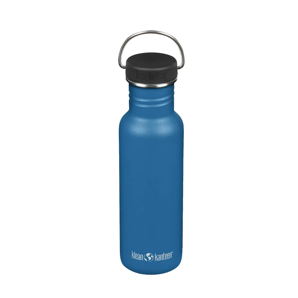 klean-kanteen-classic-edelstahl-trinkflasche-532-ml-loop-cap image 1