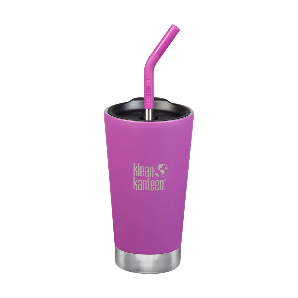 klean-kanteen-tumbler-473-ml-thermobecher-mit-deckel-und-trinkhalm image 1