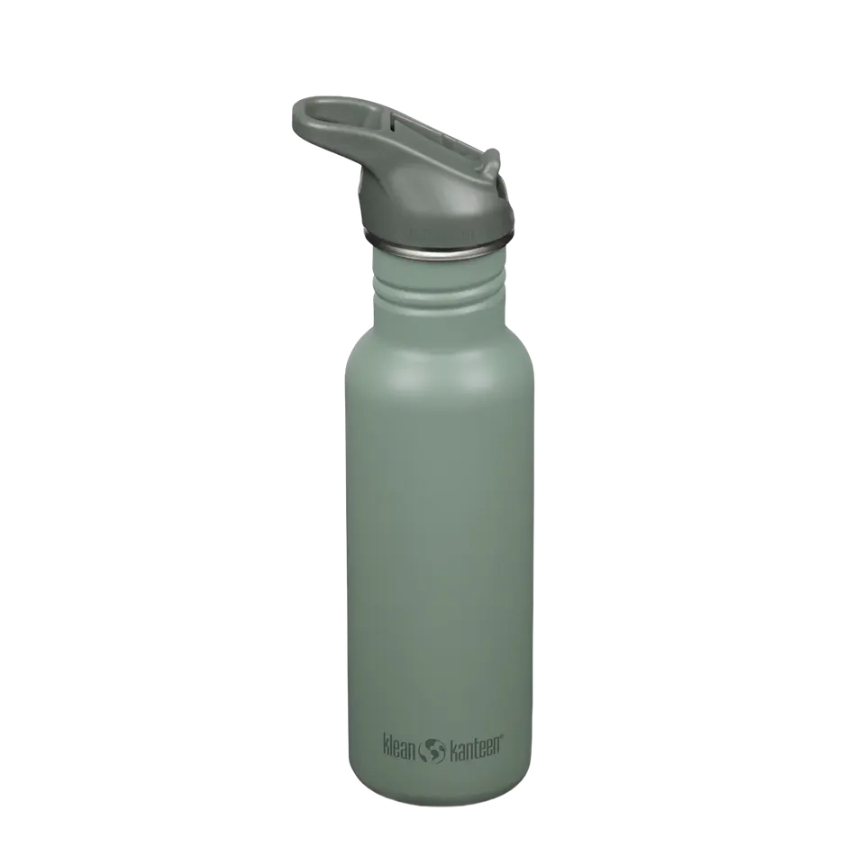 klean-kanteen-classic-532ml-edelstahl-trinkflasche-mit-flip-sport-cap image 1