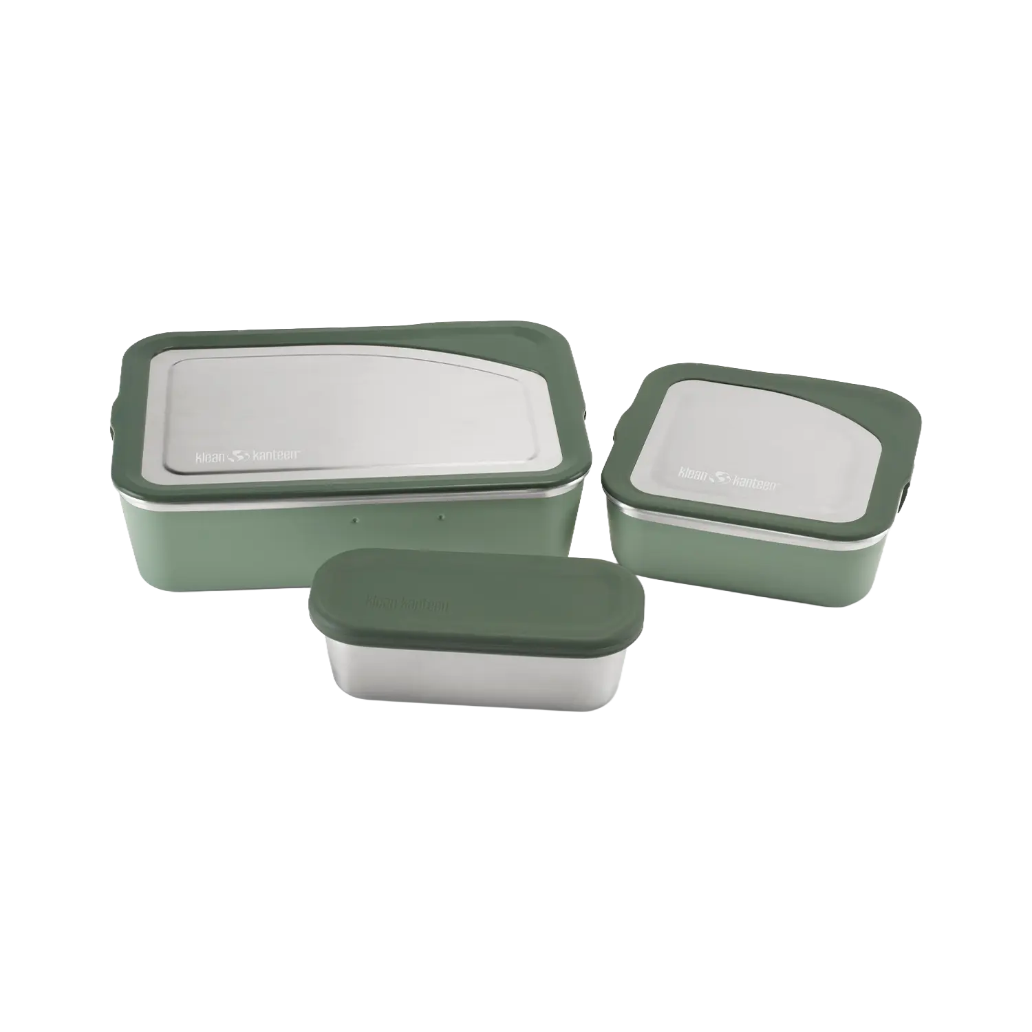 klean-kanteen-rise-3er-set-edelstahl-lunchbox-1626ml-ineinander-stapelbar image 2