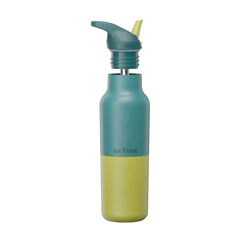 klean-kanteen-rise-classic-kaleidoscope-473ml-isolierflasche-mit-flip-sport-cap image 2