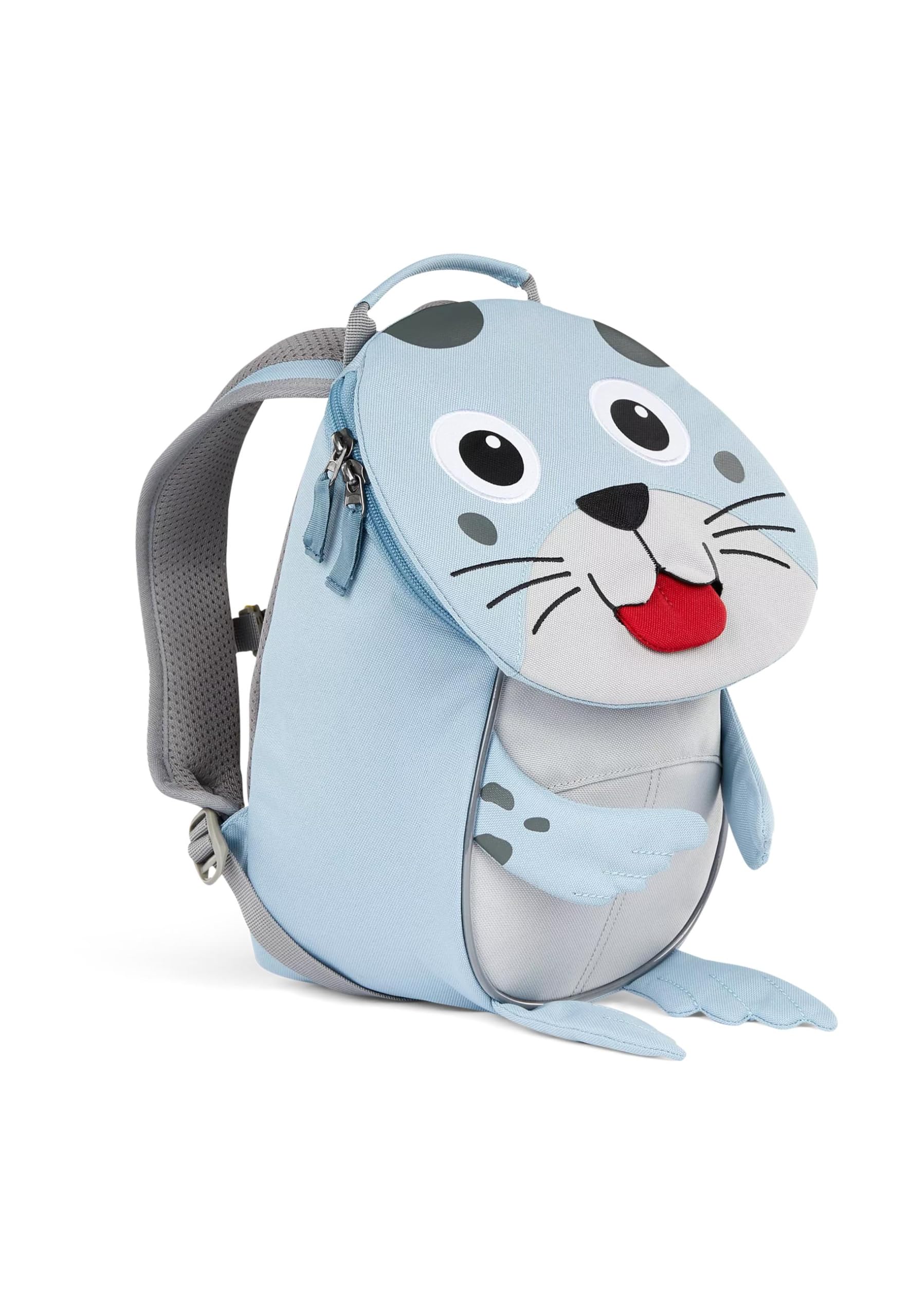 affenzahn-kleiner-freund-kindergarten-rucksack-robbe-blau-f-r-1-3-jahre image 4