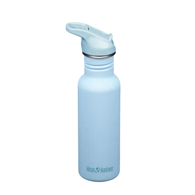 klean-kanteen-classic-edelstahl-trinkflasche-532-ml-mit-flip-sport-cap image 1