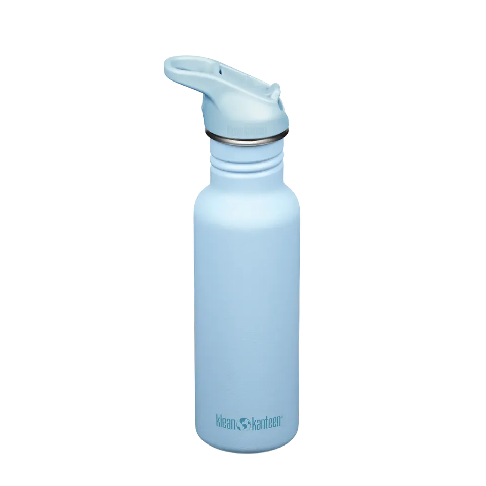 klean-kanteen-classic-edelstahl-trinkflasche-532-ml-mit-flip-sport-cap image 1