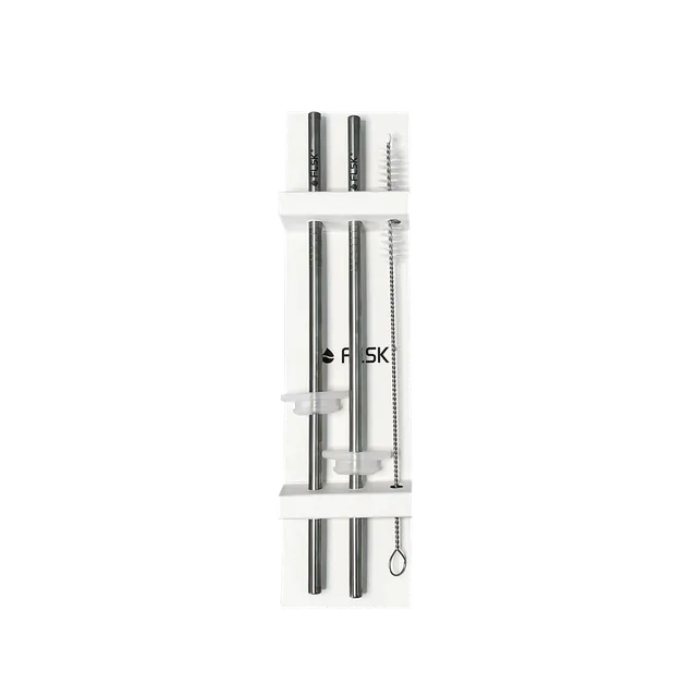 flsk-edelstahl-strohhalm-mit-silikon-stopfen-trinkhalm-f-r-tumbler image 1