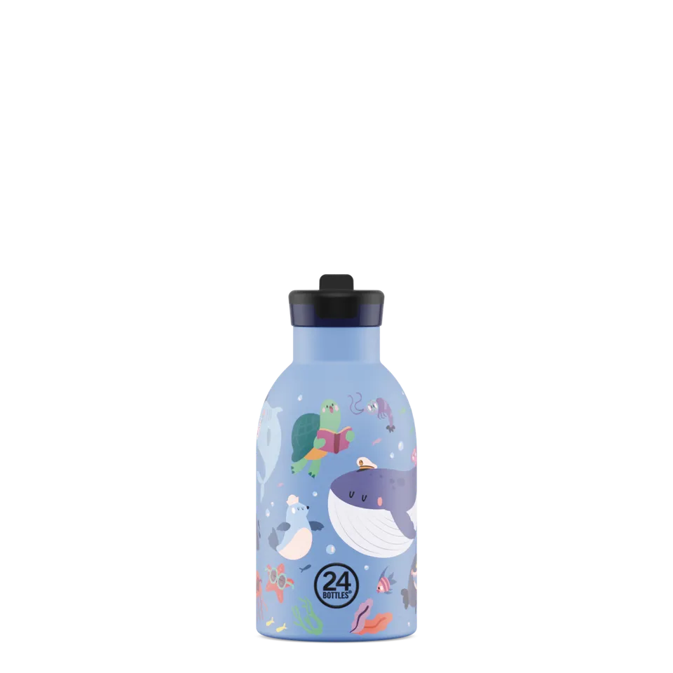 24bottles-kids-insulated-bottle-ocean-friends-330-ml-thermoflasche-f-r-kinder image 1