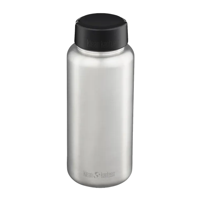 klean-kanteen-wide-1182-ml-edelstahl-trinkflasche-mit-wide-loop-cap image 1