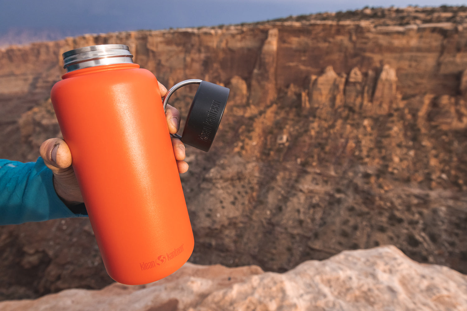 klean-kanteen-wide-1182-ml-edelstahl-trinkflasche-mit-wide-loop-cap image 7