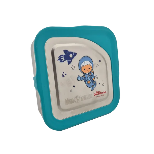 klean-kanteen-edelstahl-lunchbox-sandm-nnchen-astronaut-592-ml image 1