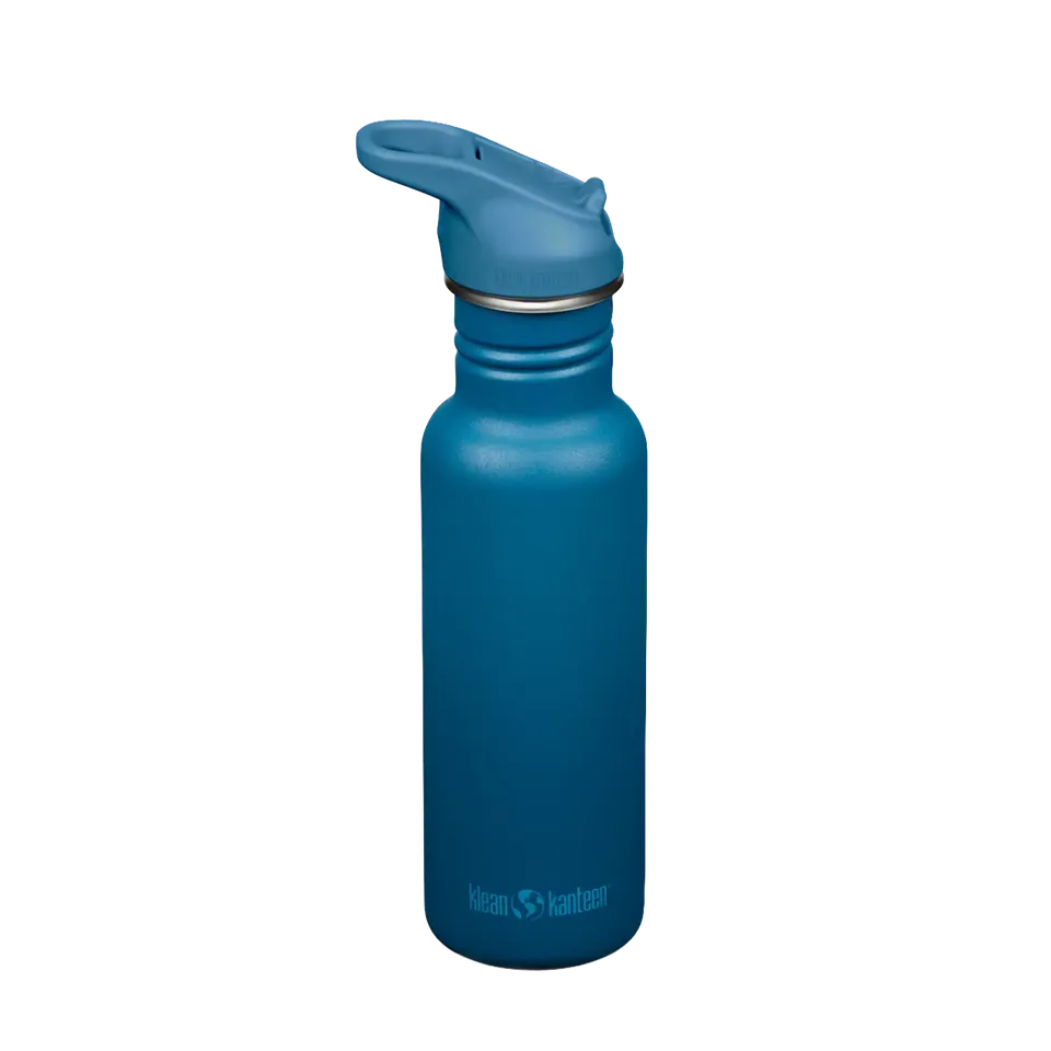 klean-kanteen-classic-edelstahl-trinkflasche-532-ml-flip-sport-cap-2 image 1
