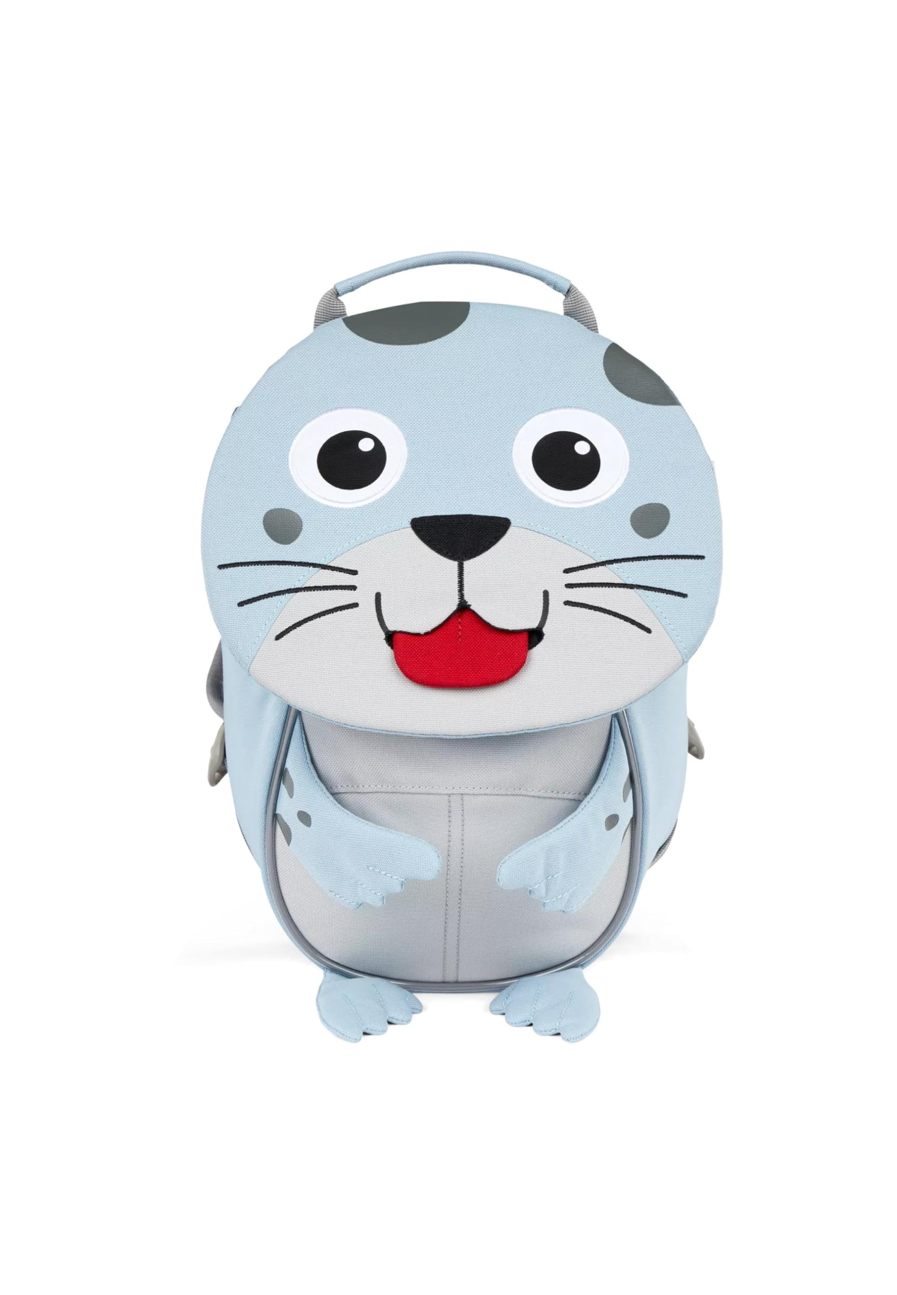 affenzahn-kleiner-freund-kindergarten-rucksack-robbe-blau-f-r-1-3-jahre image 1
