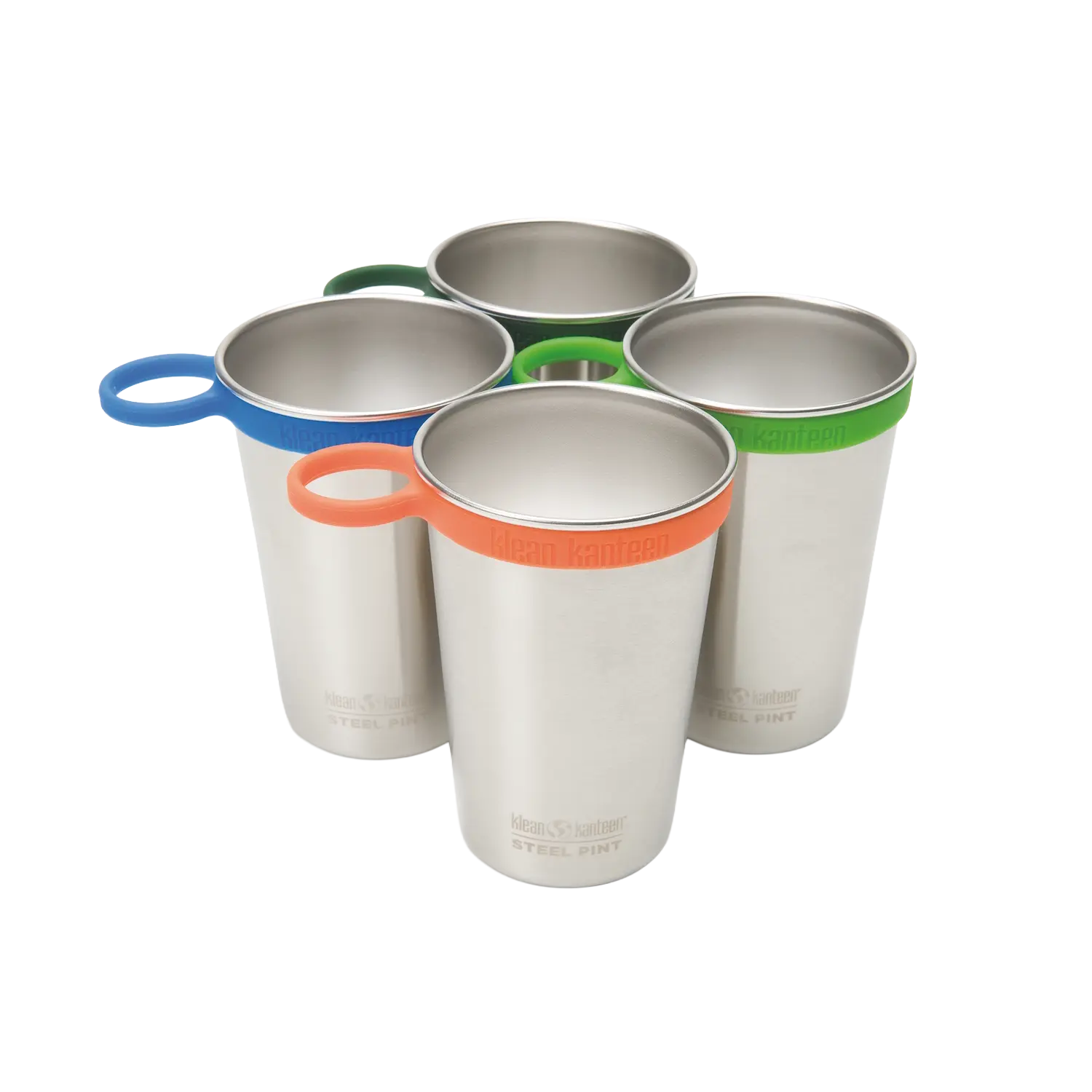 klean-kanteen-trageringe-silikon-4er-set-f-r-pint-cup-trinkbecher image 2