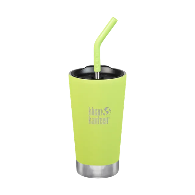 klean-kanteen-tumbler-thermobecher-473ml-mit-deckel-und-trinkhalm image 1