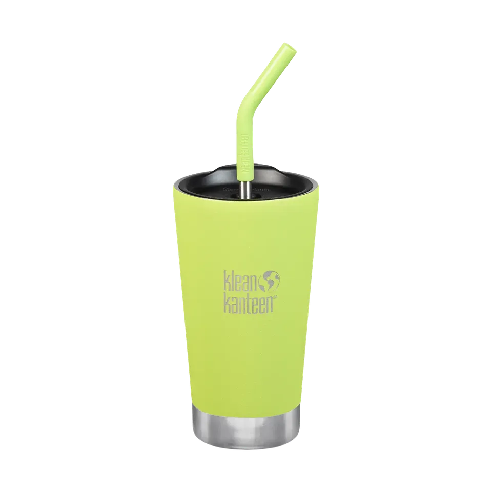 klean-kanteen-tumbler-thermobecher-473ml-mit-deckel-und-trinkhalm image 1