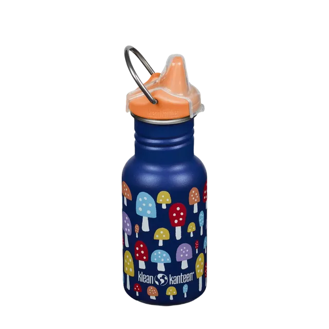 klean-kanteen-kid-classic-edelstahl-trinkflasche-355ml-sippy-cap image 1