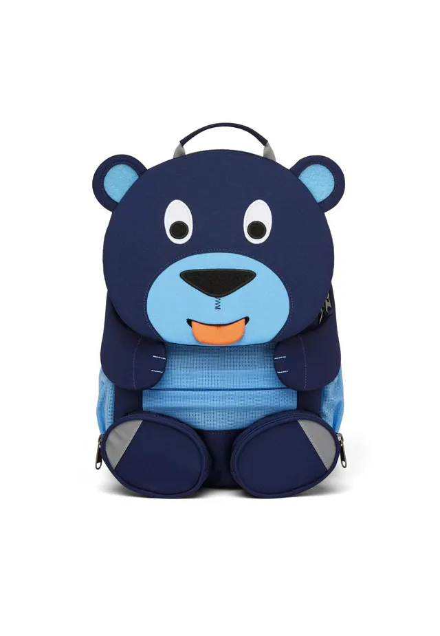 affenzahn-gro-er-freund-kinderrucksack-b-r-blau image 1
