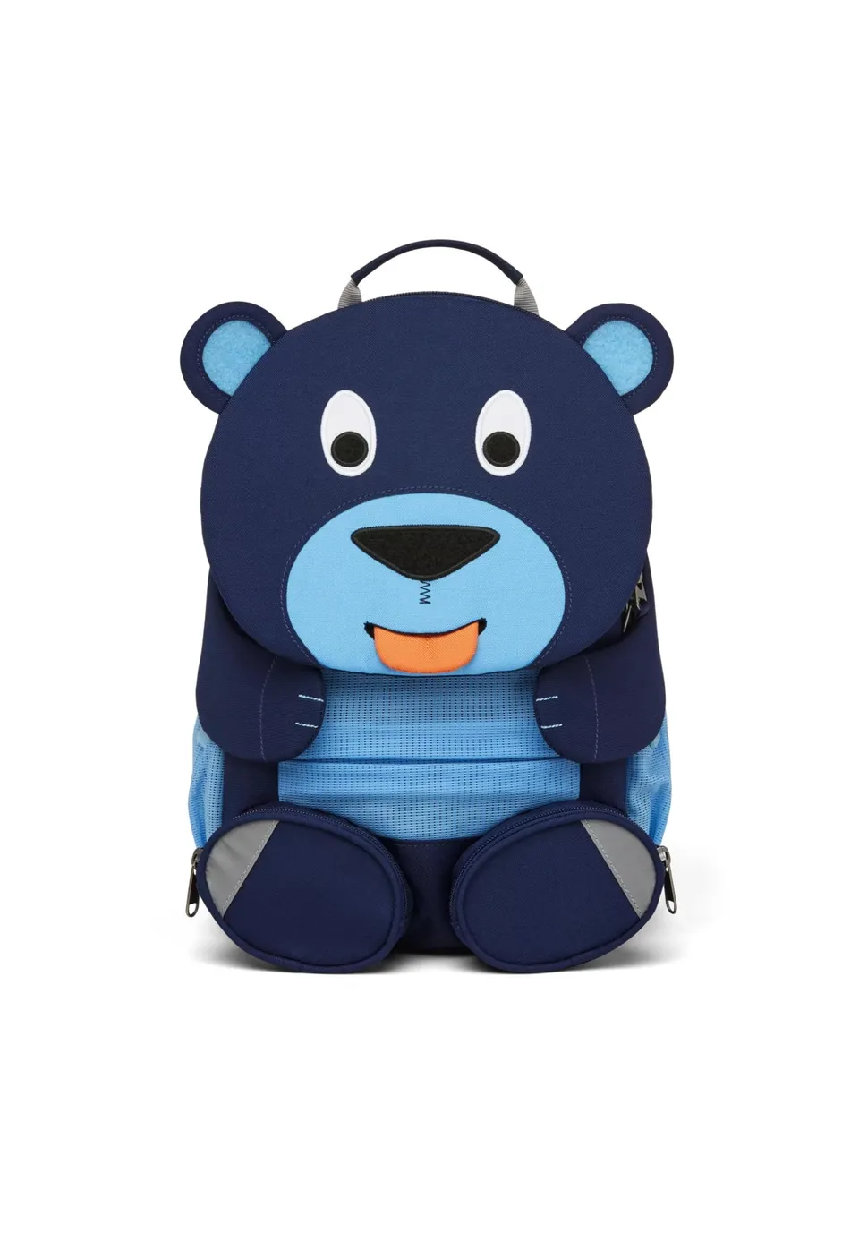 affenzahn-gro-er-freund-kinderrucksack-b-r-blau image 1