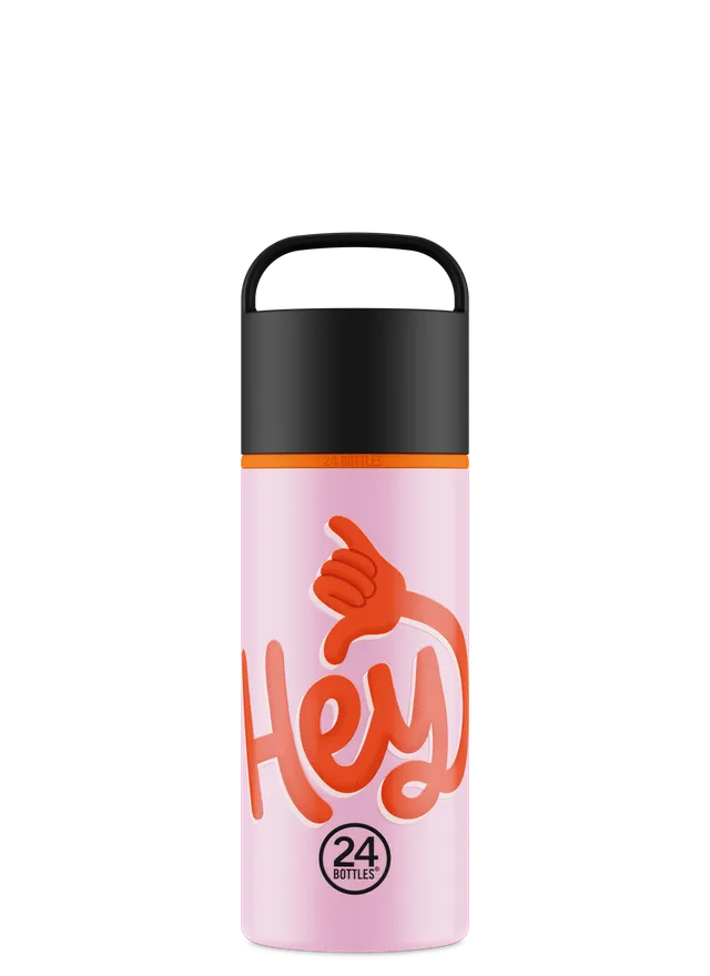 24bottles-spin-bottle-hey-pink-730-ml-trinkflasche-mit-griff image 1
