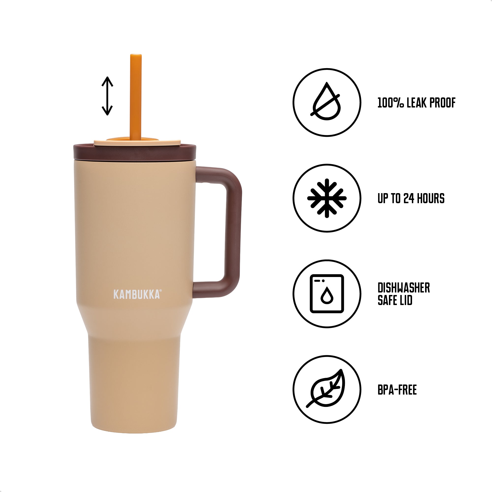 kambukka-rio-isolierter-tumbler-950-ml-almond-dream image 8