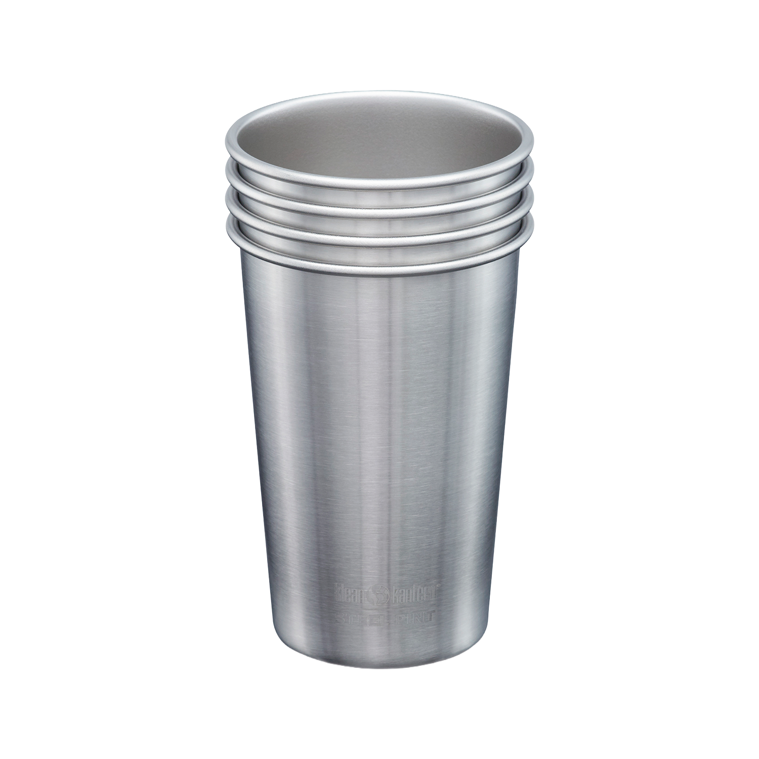 klean-kanteen-pint-cup-473-ml-edelstahl-trinkbecher-4er-set image 1