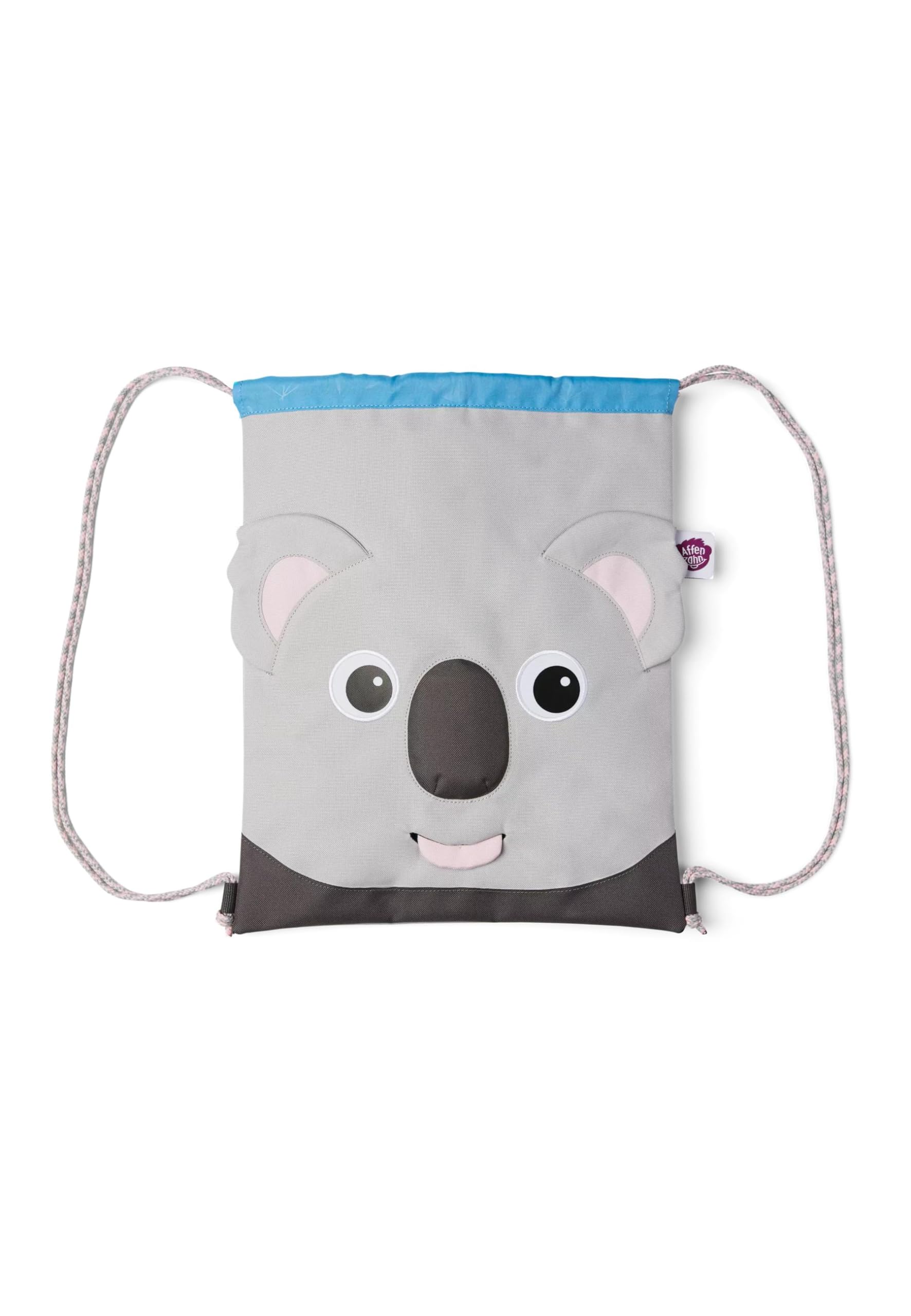 affenzahn-eule-kinder-turnbeutel-sportbeutel-blau-pink-aus-recyceltem-pet image 5