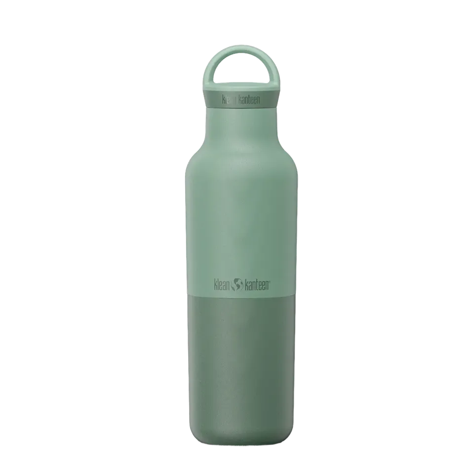 klean-kanteen-rise-classic-592-ml-edelstahl-isolierflasche-mit-arch-loop-cap image 1