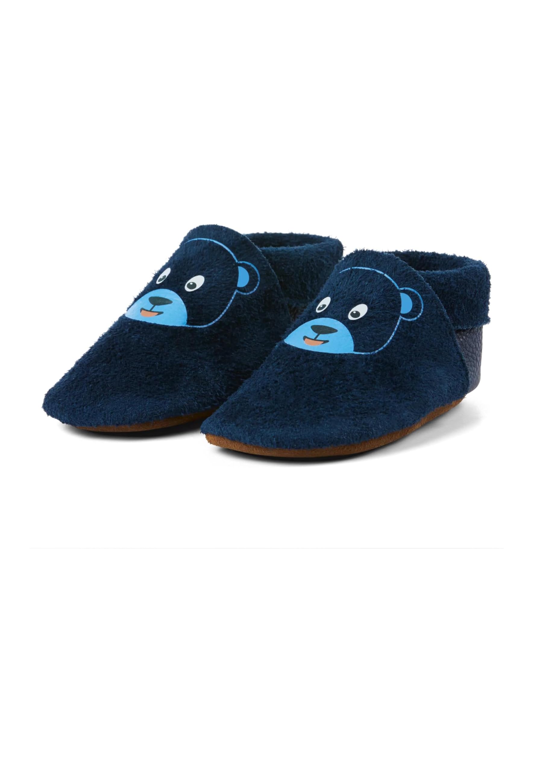 affenzahn-crawly-krabbelschuh-leder-lauflernschuh-mit-klettverschluss-2 image 2