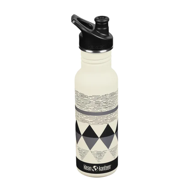 klean-kanteen-classic-edelstahl-trinkflasche-532-ml-mit-sport-cap image 1