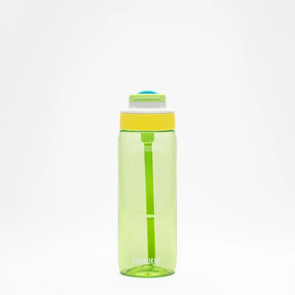 kambukka-lagoon-750-ml-trinkflasche-playful-garden-auslaufsicher-mit-strohhalm image 1