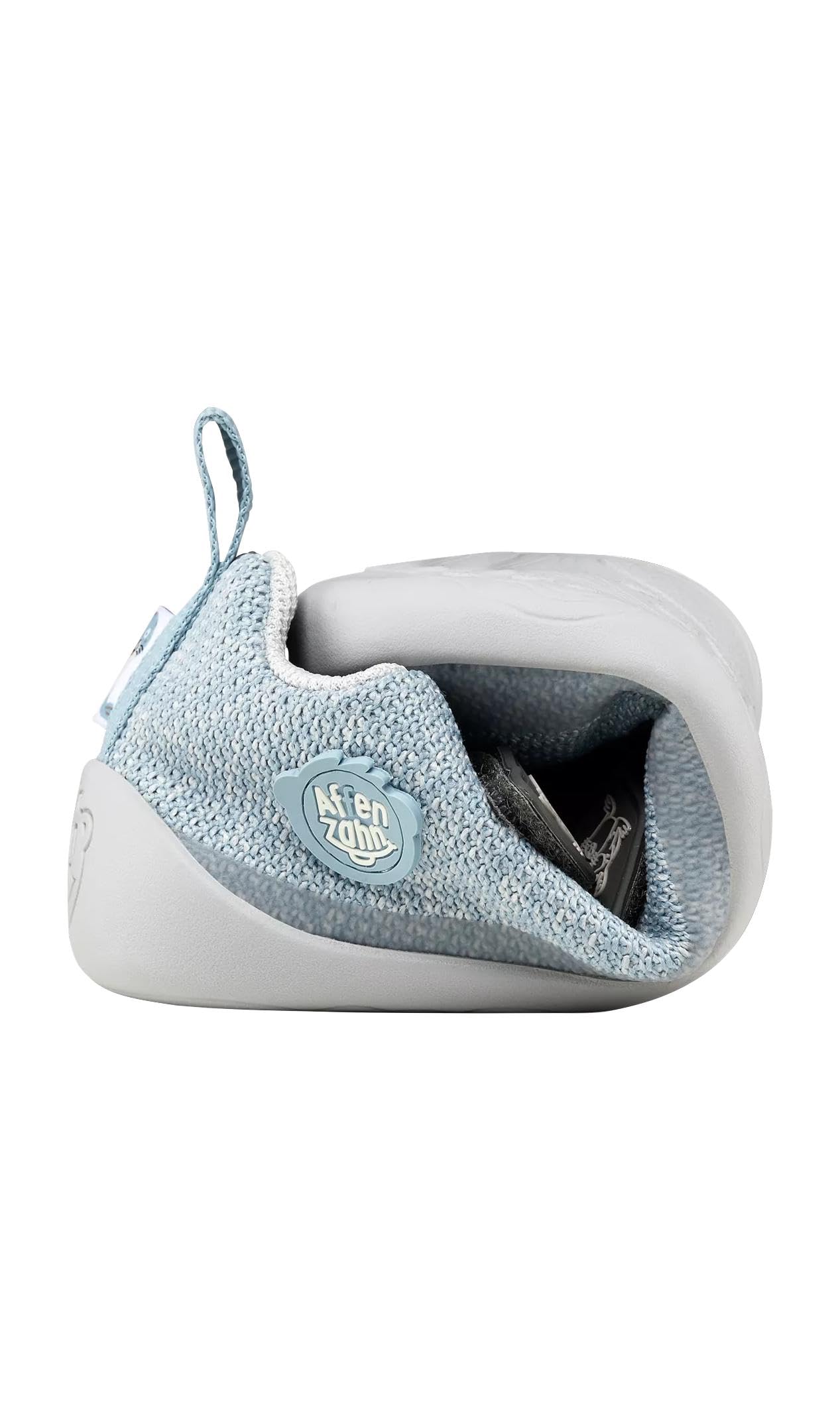 affenzahn-barfu-schuh-knit-happy-robbe-hellblau-vegan-klett-gr-21-32 image 7