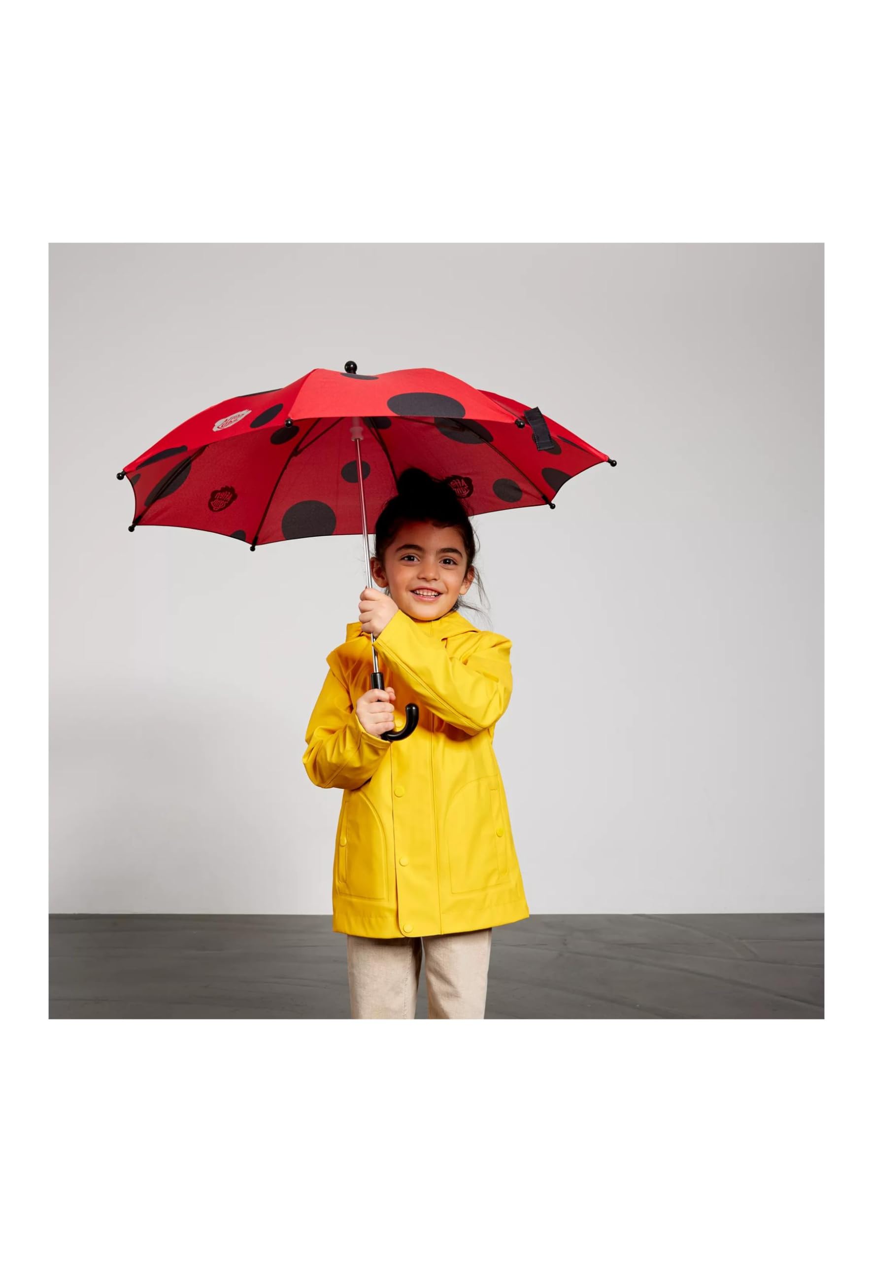 affenzahn-afz-umb-001-009-kinder-regenschirm-marienk-fer-rot-schwarz image 5