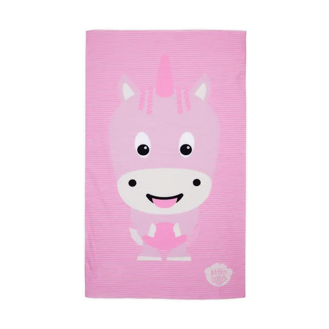 affenzahn-loopschal-schlauchschal-einhorn-rosa-25-x-40-cm image 1