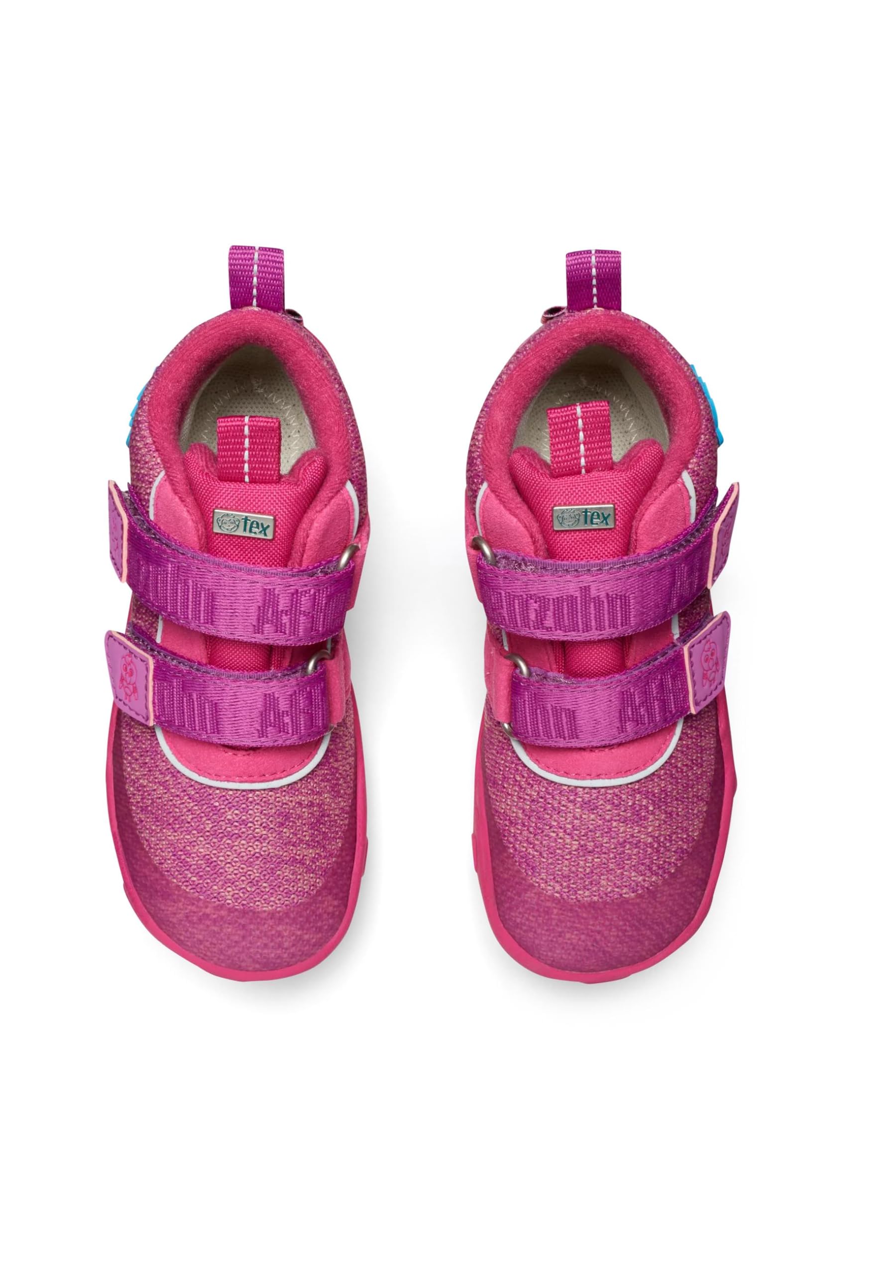 affenzahn-low-boot-knit-happy-bergangsschuh-flamingo-pink-wasserdicht-gr-21-32 image 7