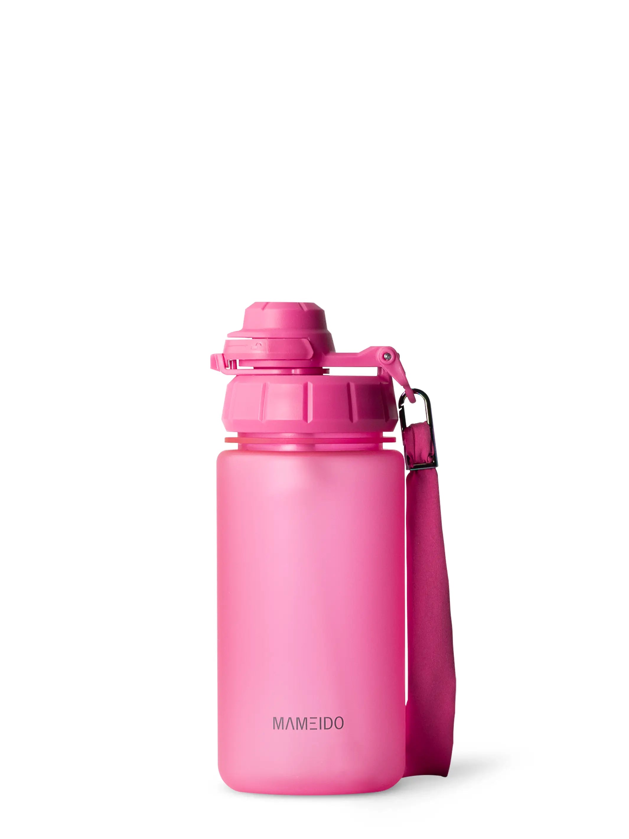 mameido-trinkflasche-mit-strohhalm-2-in-1-deckel-mit-zeitmarkierung image 2