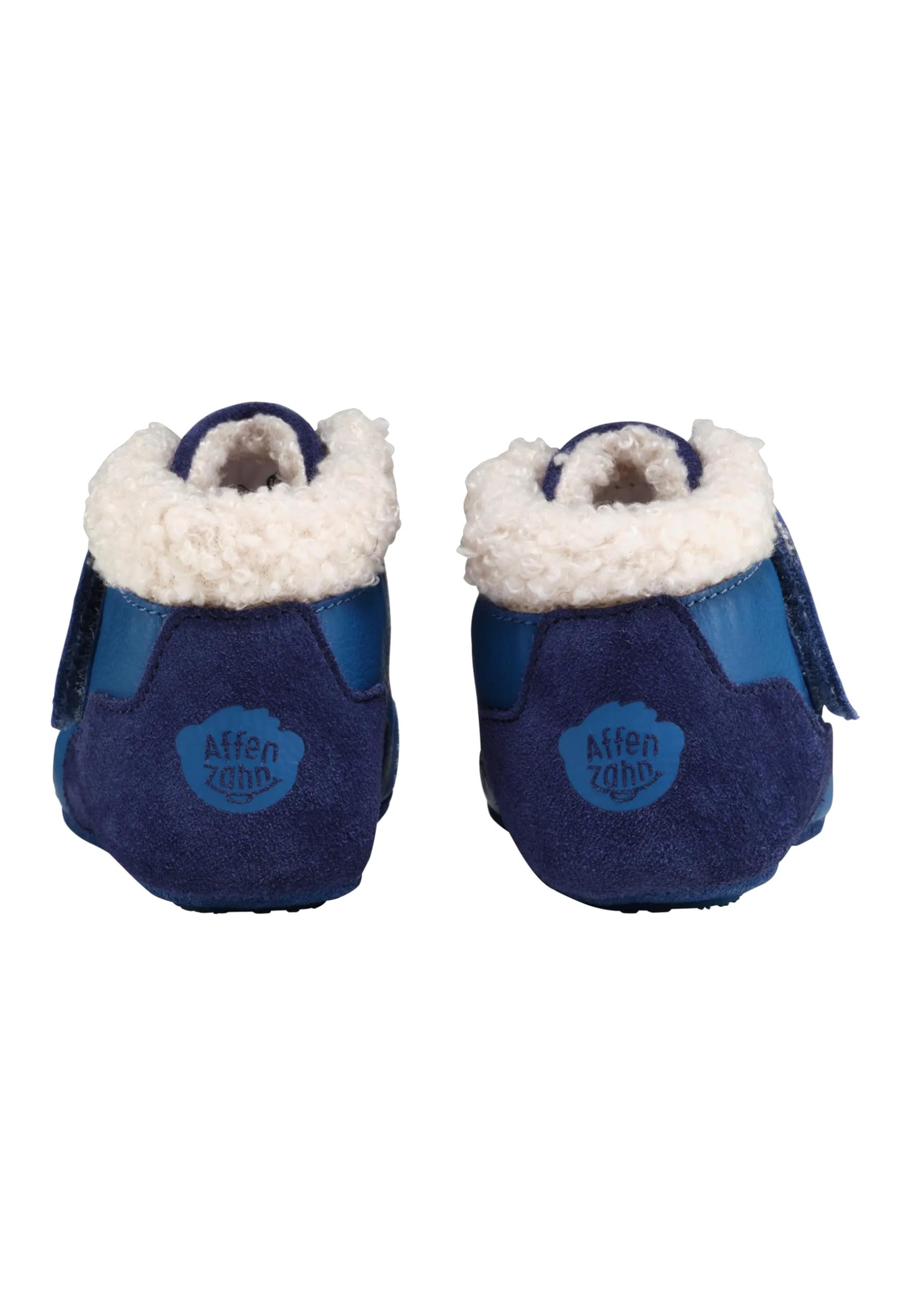 affenzahn-krabbelschuh-leder-growy-mit-klett-lauflernschuh-warmgef-ttert image 4