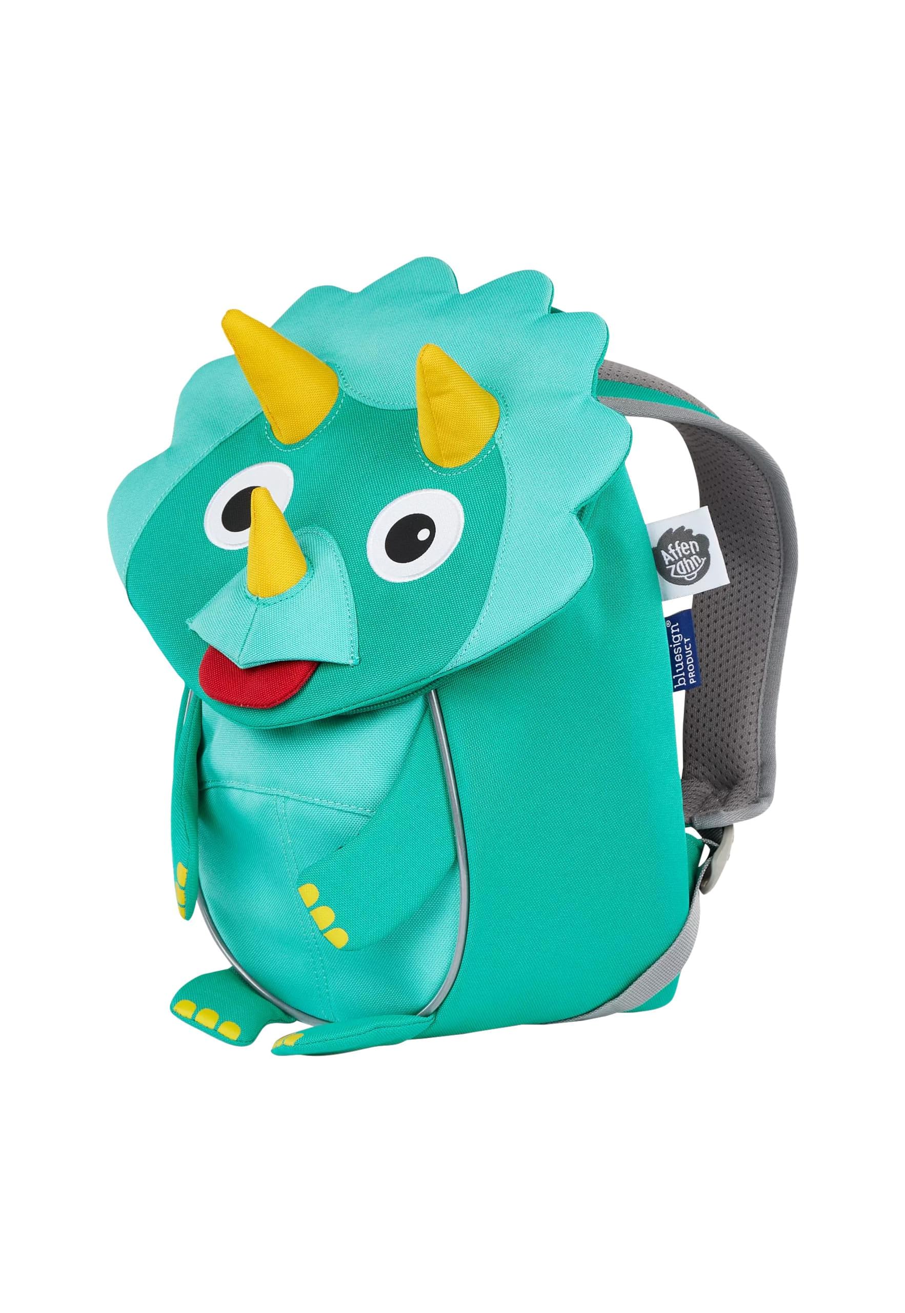 affenzahn-kleiner-freund-kindergarten-rucksack-dinosaurier-t-rkis-f-r-1-3-jahre image 2