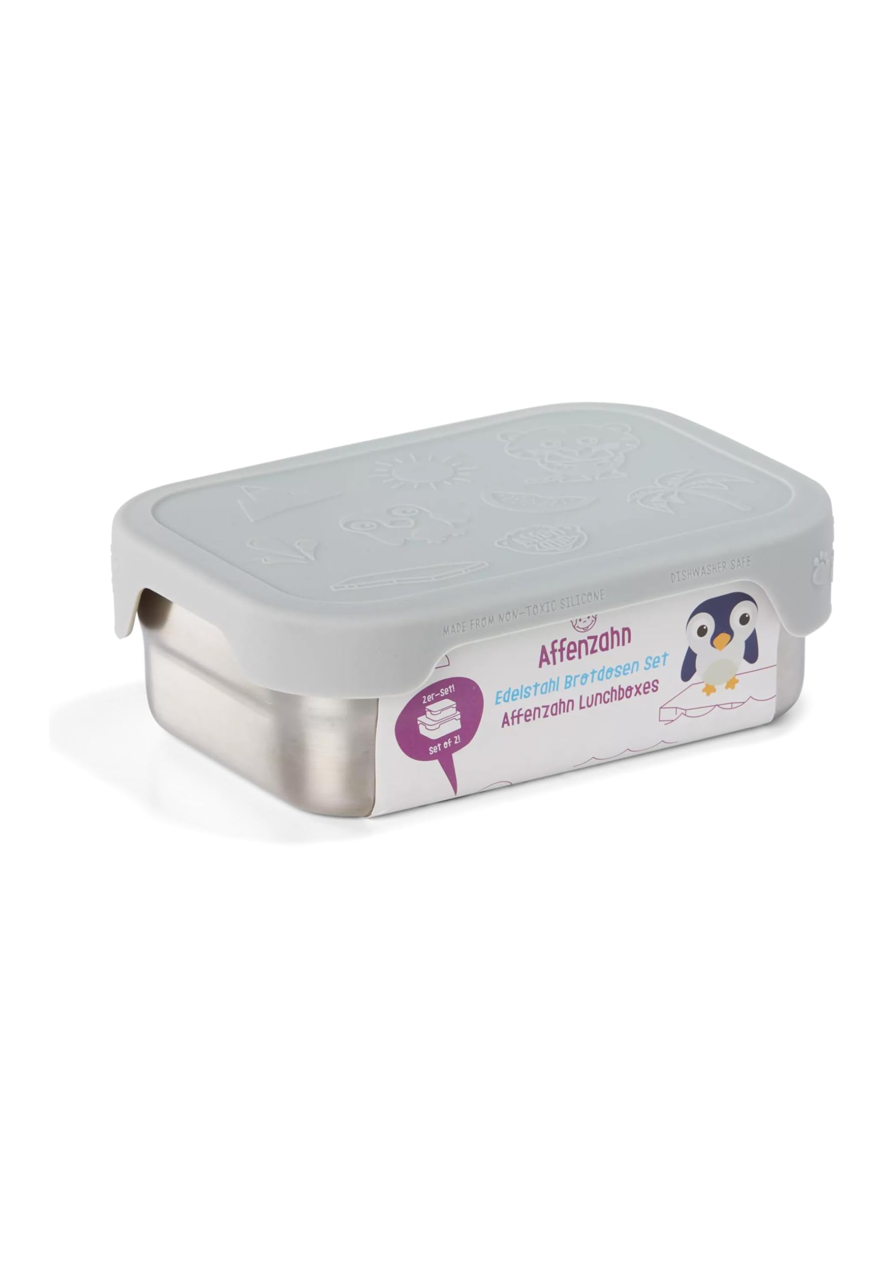 affenzahn-edelstahl-brotdose-tiger-gelb-inkl-snack-box image 8