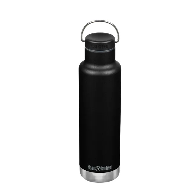 klean-kanteen-classic-isolierflasche-592-ml-mit-loop-cap-edelstahl image 1